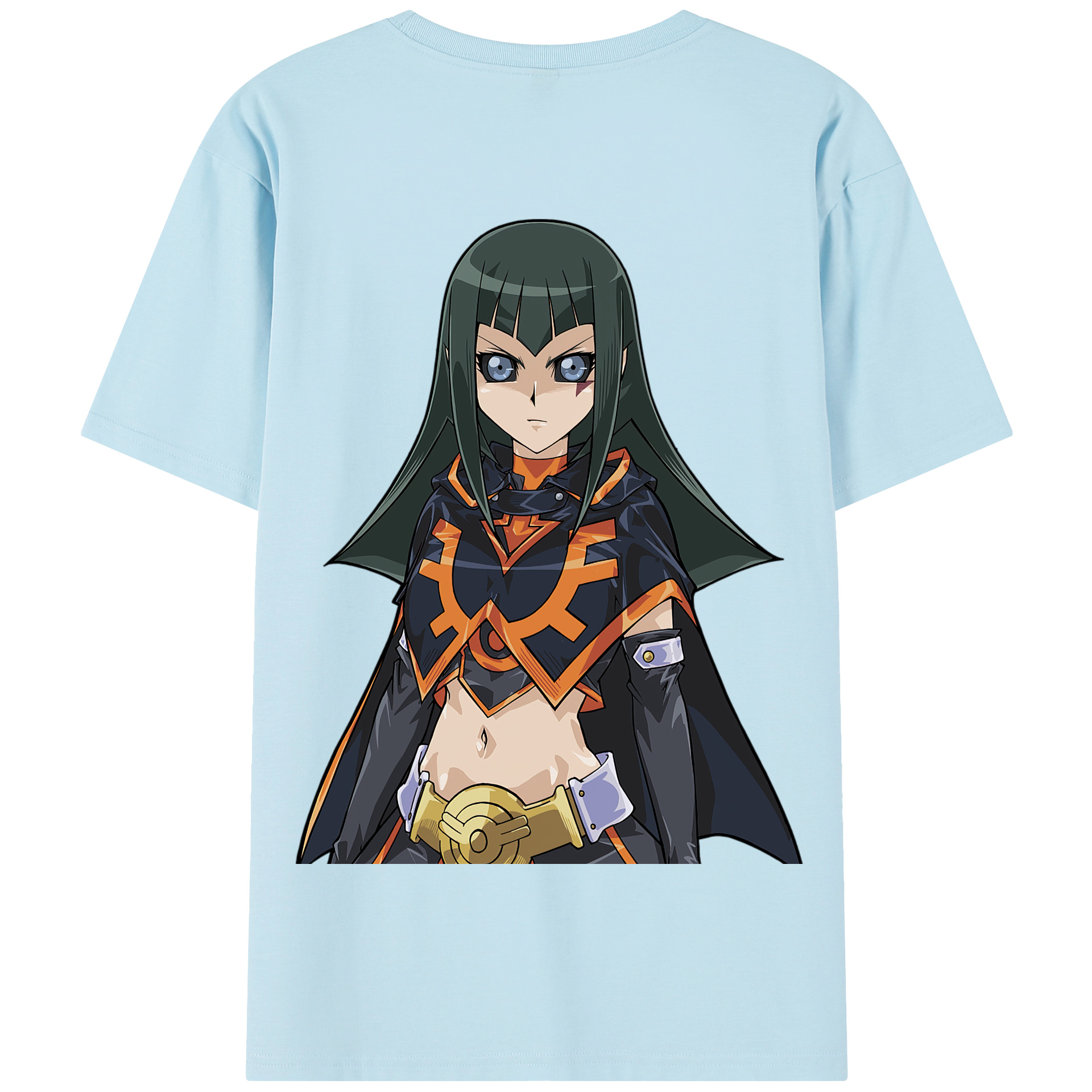 （画像用） 遊☆戯☆王 Yu-Gi-Oh! 綿100％半袖Tシャツ（背面プリント）